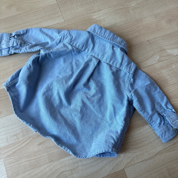 Polo Ralph Lauren Lightweight cotton oxford, light blue, 3months - Picture 3 of 4